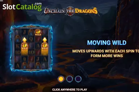 Bildschirm2. Unchain The Dragons slot