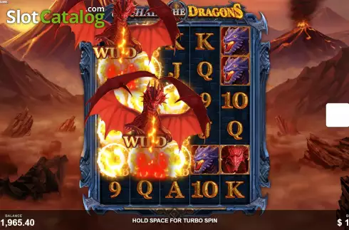 Win Screen 2. Unchain The Dragons slot