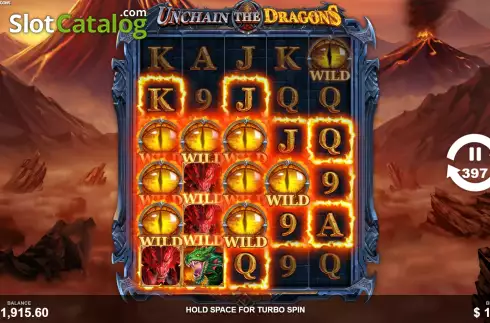 Bildschirm6. Unchain The Dragons slot