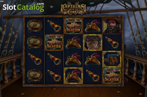 Captura de tela7. Captains of the Coast slot