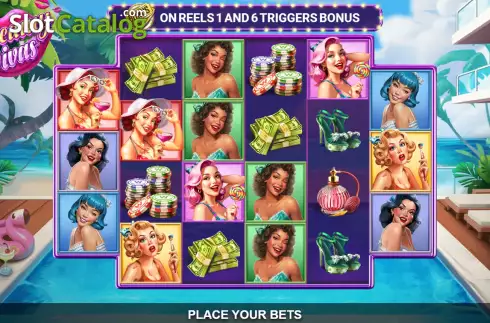 Schermo2. Dreamy Divas slot
