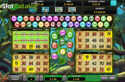 Captura de tela4. Amazonia Bingo slot