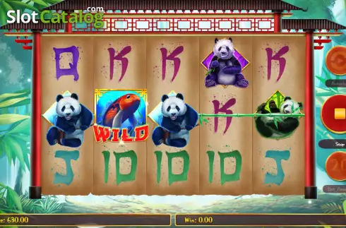 Schermo6. Pandas Go Wild slot