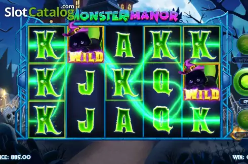 画面6. Monster Manor カジノスロット