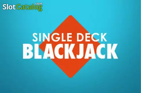 Single Deck Blackjack (Woohoo) ロゴ