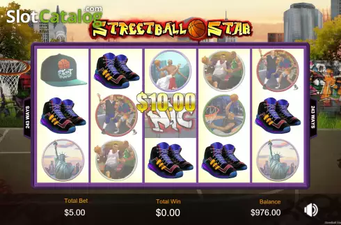 Win Screen 2. Streetball Star slot