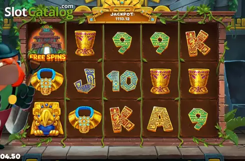 Free Spins screen 4. Gold Rush Gus and The City of Riches slot