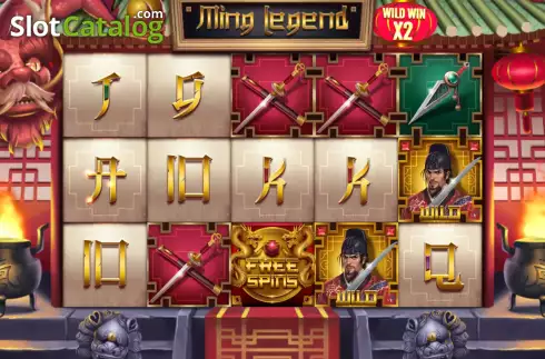 画面6. Ming Legend カジノスロット