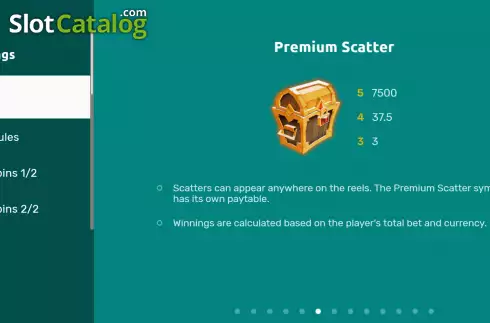 Premium Scatter screen. Pirates Pick slot