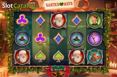 Game screen. Santas Ways slot