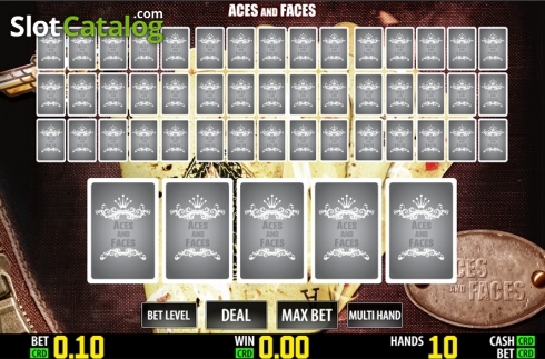 Game workflow 3. Aces And Faces HD slot