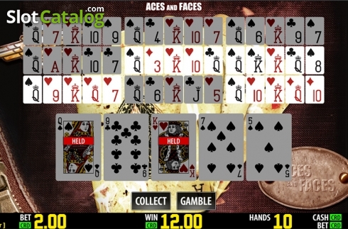 Bildschirm6. Aces And Faces HD slot