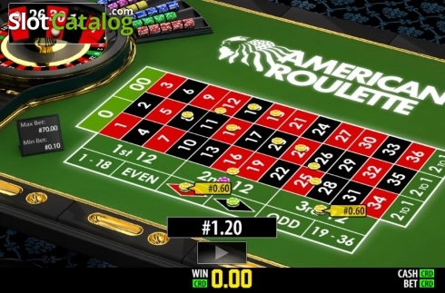 Game Screen 3. American Roulette (Play Labs) slot