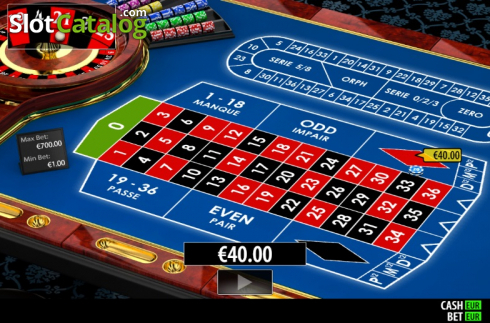 Ecran4. French Pro Roulette (Play Labs) slot