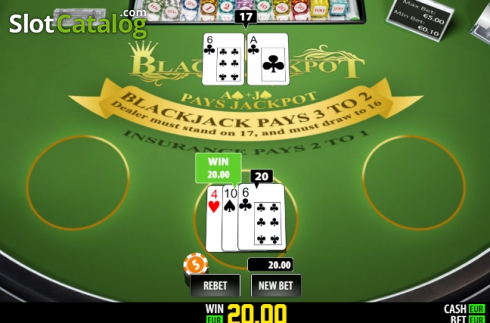 Skärmdump4. Black Jackpot (Play Labs) slot