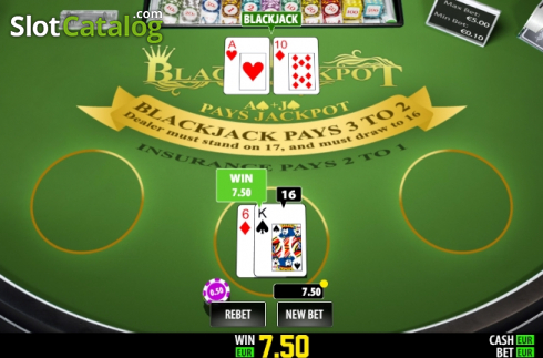 Skärmdump5. Black Jackpot (Play Labs) slot