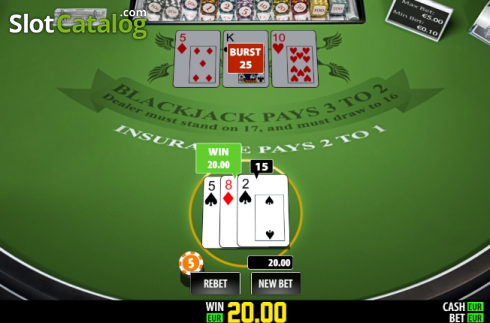 Win 2. BlackJack Single (Play Labs) slot