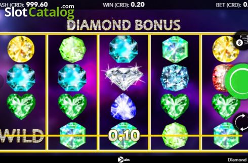 Captura de tela3. Diamond Bonus slot
