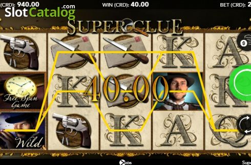 画面3. Super Clue カジノスロット