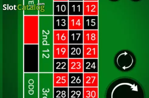 Bildschirm2. Instant Roulette (World Match) slot