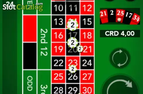 Bildschirm7. Instant Roulette (World Match) slot