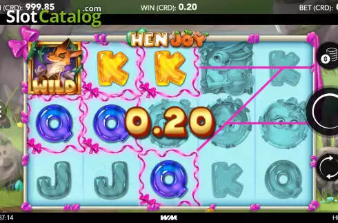 Win screen 2. HENjoy slot