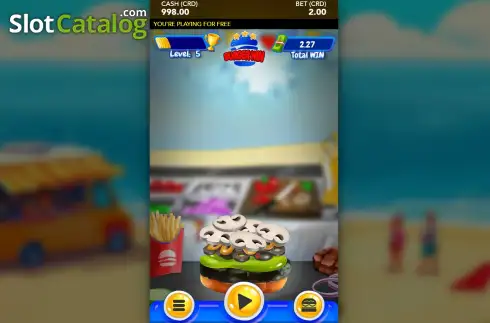 Ecran3. Burger Win slot