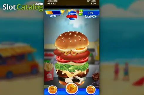 Ecran6. Burger Win slot