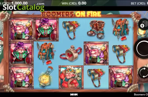 Schermo2. Boomers On Fire slot