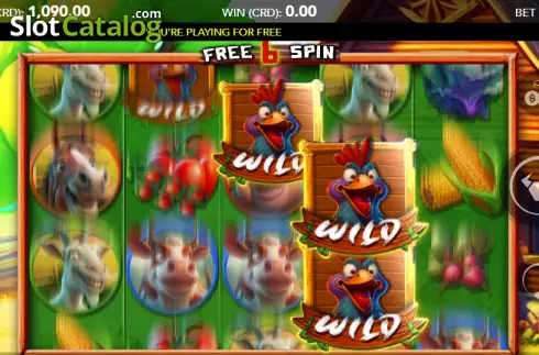 Win screen 2. Happy Farm (World Match) slot