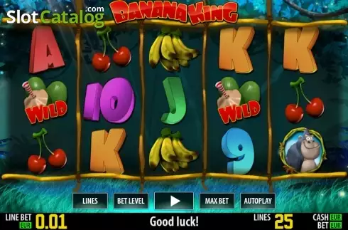 Skärmdump6. Banana King HD slot