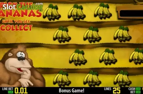 Jocul bonus. Banana King HD slot