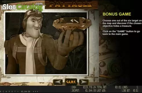 Paytable 3. Ace Adventure HD slot