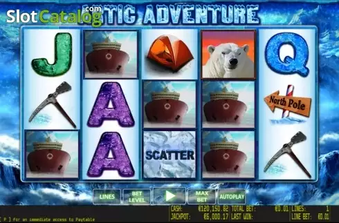 Game reels. Artic Adventure HD slot