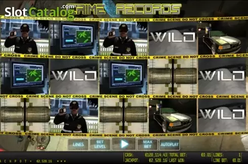 Скрін6. Crime Records HD слот