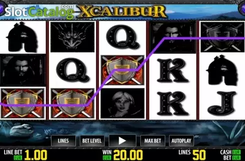 Win. Xcalibur HD slot
