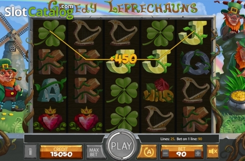 Game workflow 3. Greedy Leprechauns slot