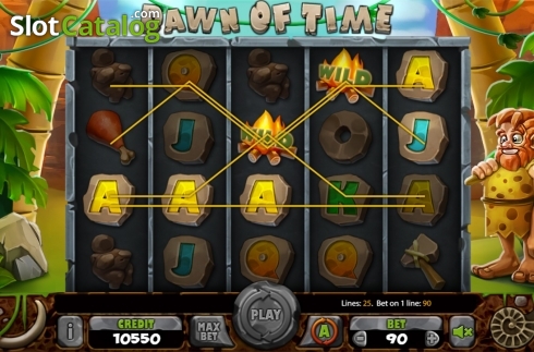 Game workflow 4. Dawn of Time slot