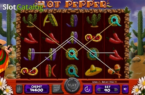Pantalla4. Hot Pepper (X Card) Tragamonedas 