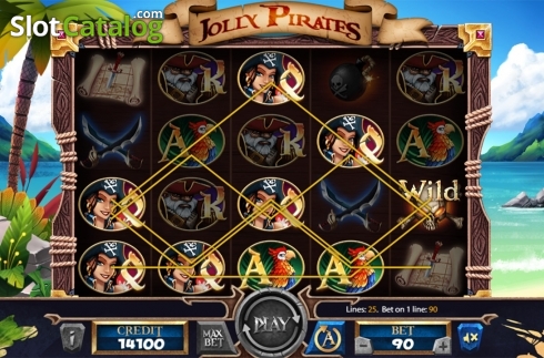 Game workflow 2. Jolly Roger (X Card) slot