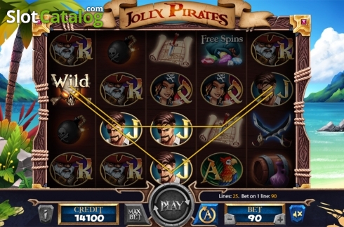 Game workflow 3. Jolly Roger (X Card) slot