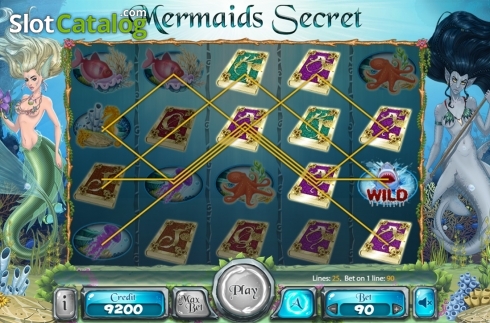 Game workflow 3. Mermaids Secrets slot