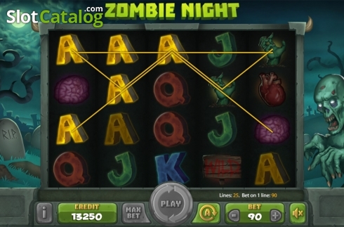 Bildschirm4. Zombie Night slot