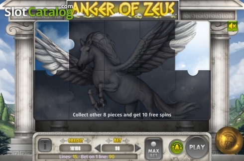 Game workflow 5. Anger Of Zeus slot