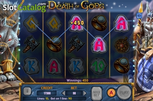 Bildschirm3. Death Of Gods slot