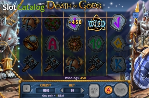 Game workflow 2. Death Of Gods slot