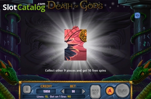 Game workflow 4. Death Of Gods slot