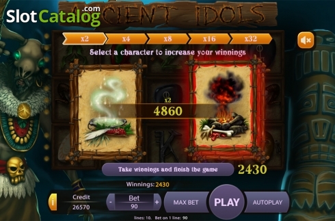 Bonus game 2. Ancient Idols slot