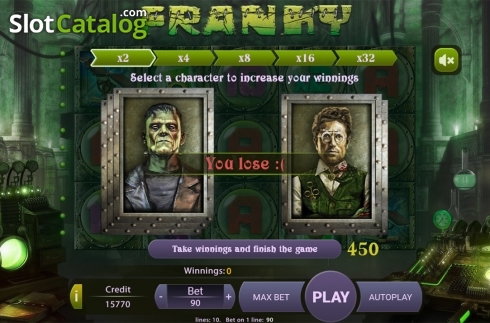Bonus game 2. Franky slot