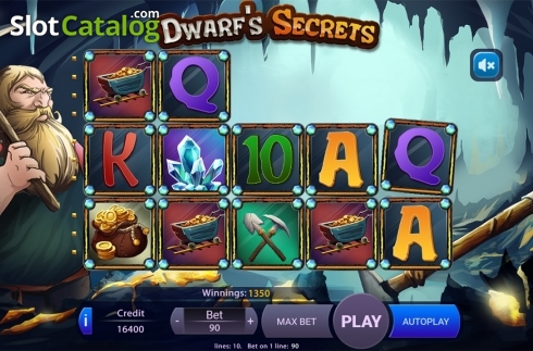 Game workflow 3. Dwarfs Secrets slot